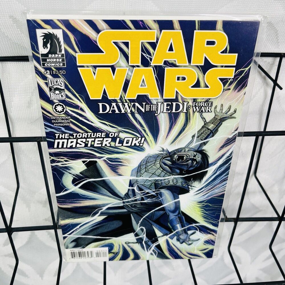 Star Wars DAWN OT THE JEDI FORCE WAR‎ 3 (Dark Horse Comics 2013)